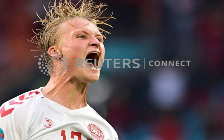 Pelatih Denmark Sudah Punya Feeling Dolberg Bakal Cetak Gol