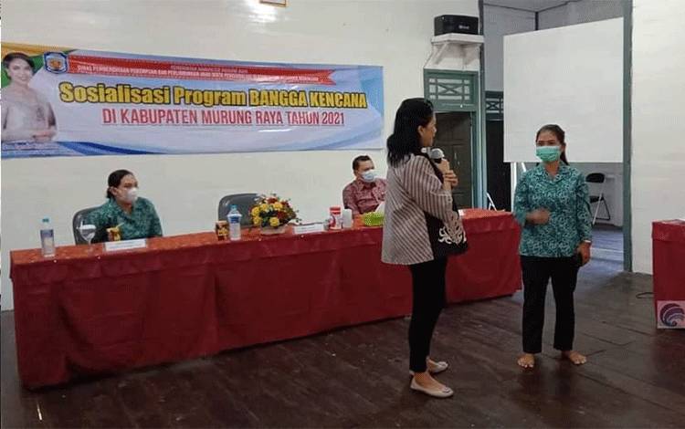 Disdalduk Murung Raya Sosialisasi Program Bangga Kencana
