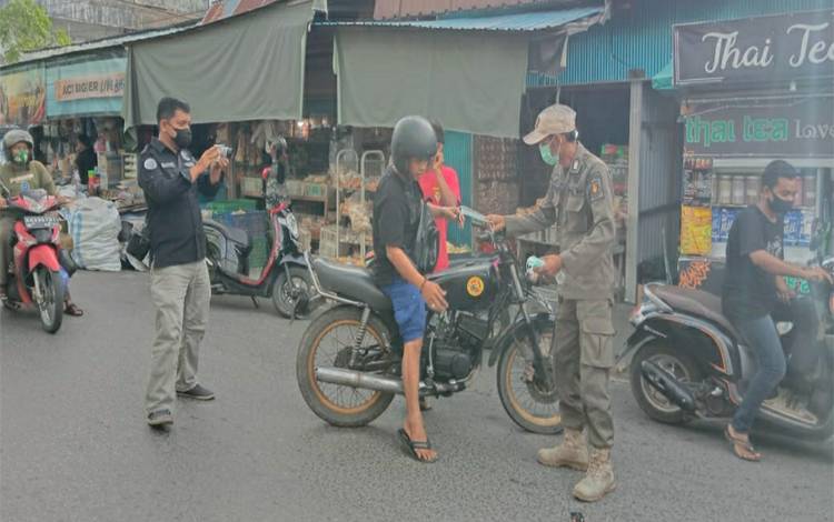 Ini Jumlah Pelanggar Prokes Sepanjang Bulan Juni Telah Dijaring Satgas Covid-19 Kapuas
