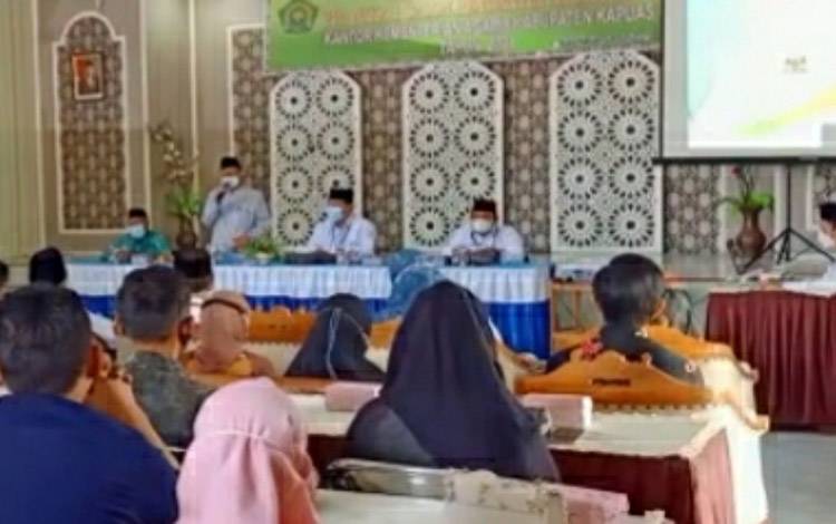 Sejumlah Pasang Calon Pengantin di Kapuas Ikuti Bimbingan Perkawinan Pra Nikah