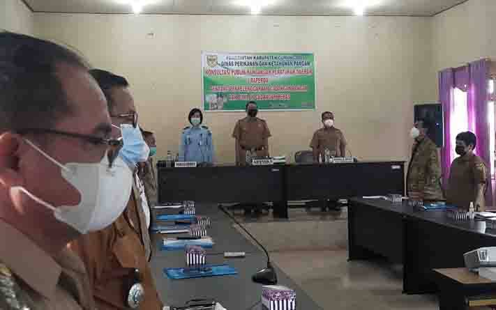 Pemkab Gunung Mas Gelar Forum Konsultasi Publik Terkait Raperda Penyelenggaraan Cadangan Pangan