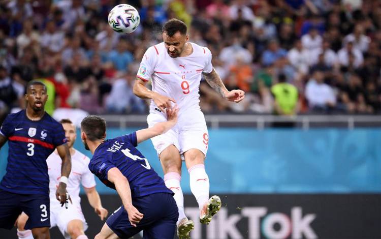 Prancis Tertinggal 0-1 dari Swiss pada Babak Pertama