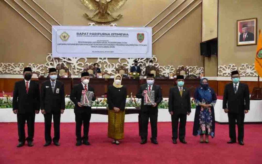 Pemprov Kalteng Kembali Raih Opini WTP Atas LKPD 2020