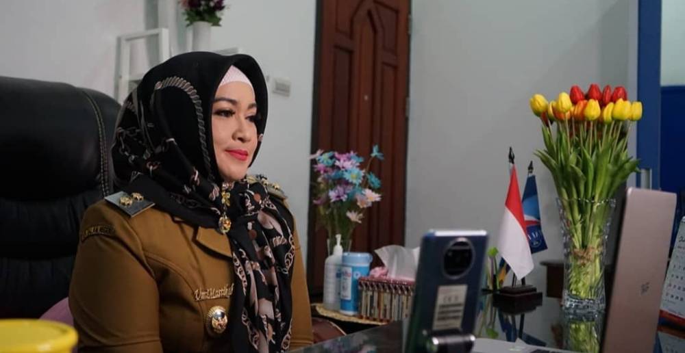 Wakil Wali Kota Palangka Raya Rayakan Harganas Secara Virtual
