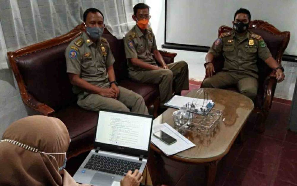 Satpol PP Kapuas Lakukan Koordinasi Terkait Tenaga Fungsional