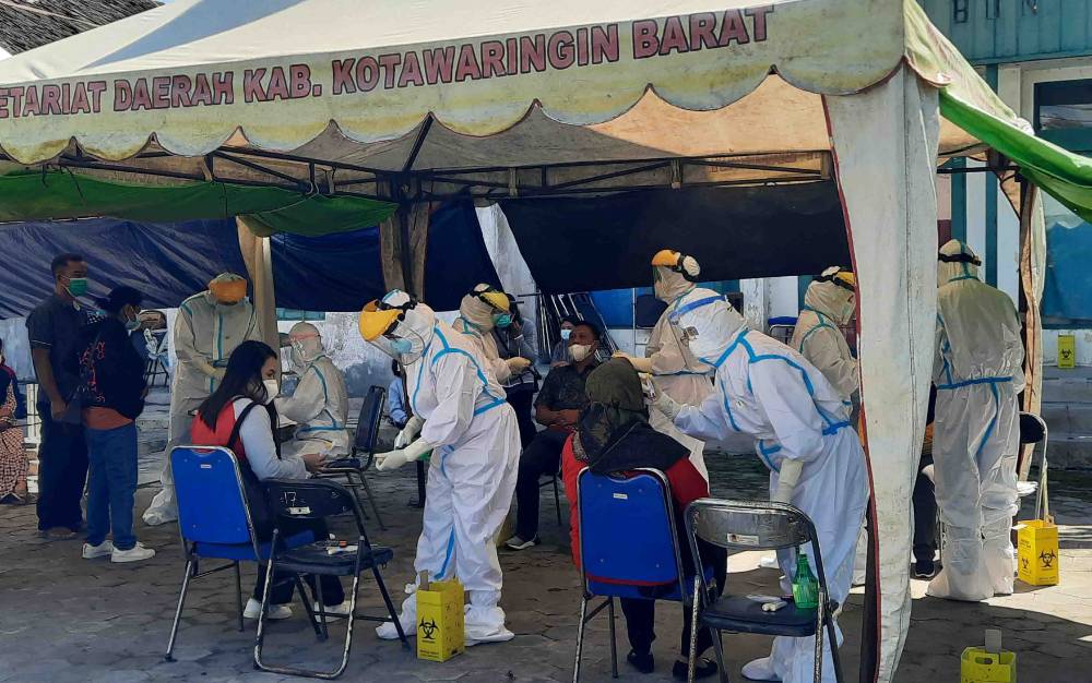 Kasus Covid-19 di Kobar Bertambah Puluhan Orang