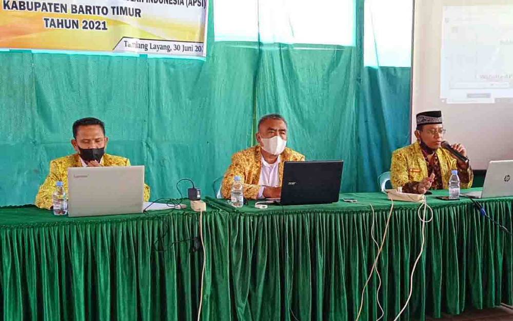 Asosiasi Pengawas Sekolah Barito Timur Gelar Pelatihan Fortopolio Digital