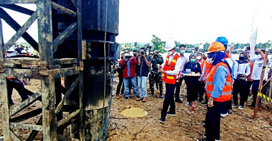 Bupati Barito Utara: Pembangunan Jembatan Lemo Seberang Gunakan APBD dan Bantuan Perusahaan