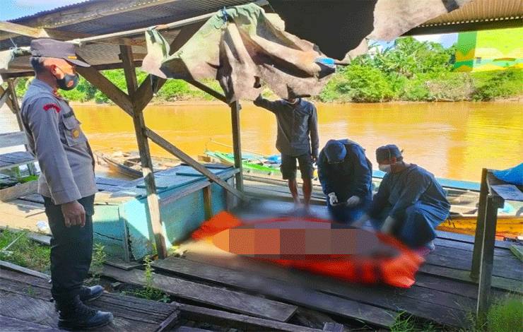 Mayat Lansia Ditemukan Mengapung di Sungai Kahayan