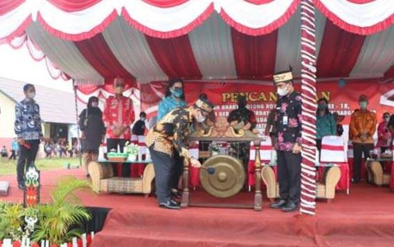 Bupati Katingan Buka?BBGRM Tingkat Kabupaten di Desa Tarusan Danum