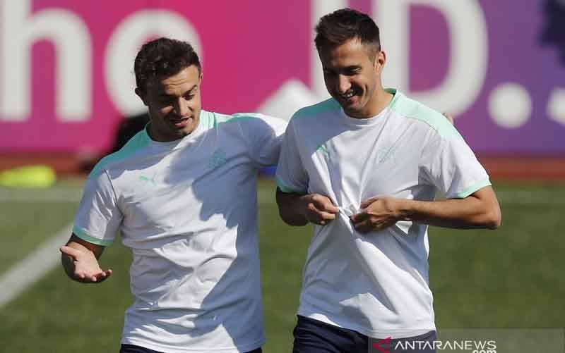 Xherdan Shaqiri Yakin Swiss Mampu Beri Perlawanan Kontra Spanyol