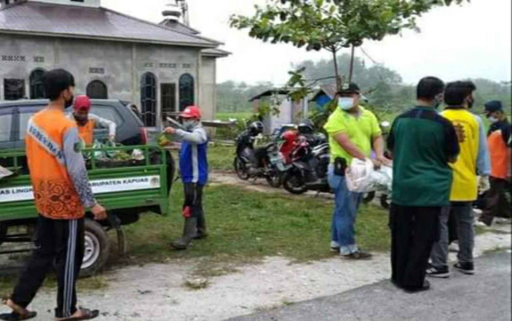 Pemerintah Kelurahan Selat Utara Tumbuhkan Semangat Gotong Royong