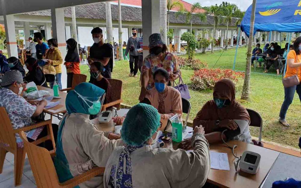 Antusiasme Masyarakat di Kalteng Ikuti Vaksinasi Semakin Meningkat