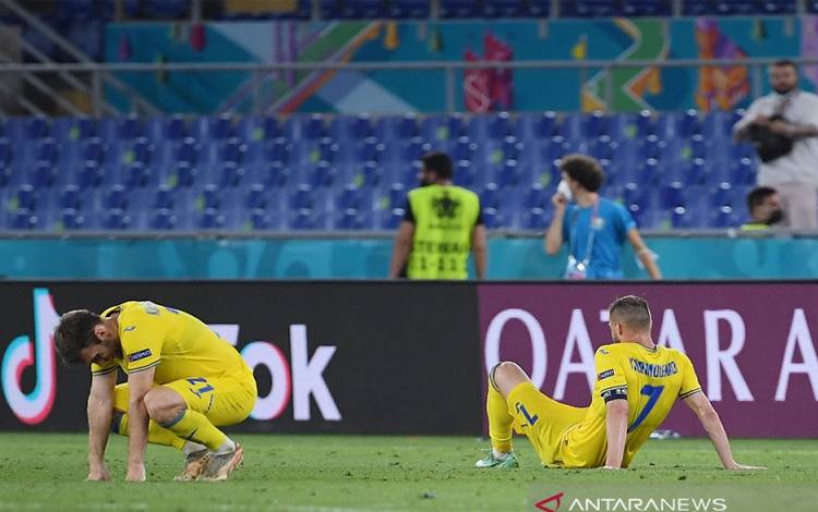 Yarmolenko Bilang Ukraina Disingkirkan Salah Satu Tim Terbaik Dunia
