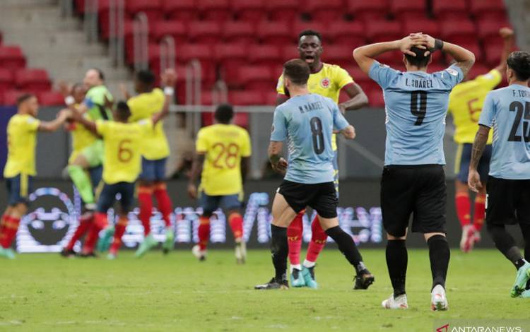 Kolombia ke Semifinal Usai Kalahkan Uruguay Lewat Adu Penalti