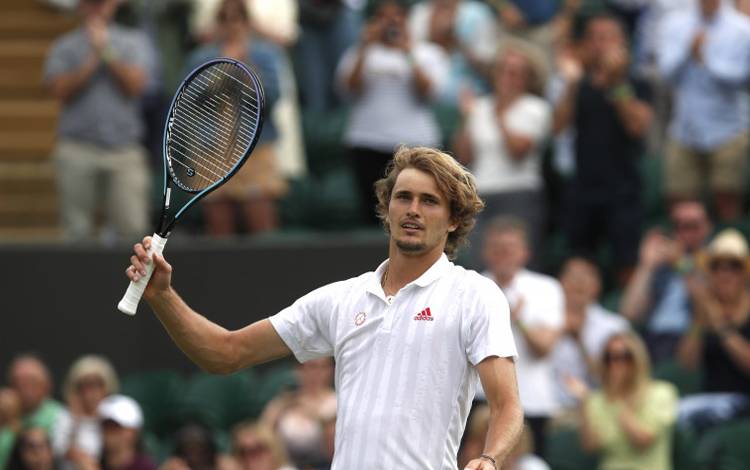 Taklukkan Fritz, Zverev Melaju ke Putaran Empat Wimbledon