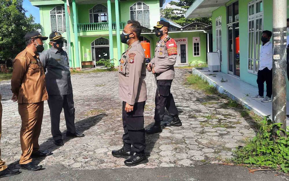 Imbangan PPKM Darurat, Polda Kalteng Cek Kesiapan Rumah Sakit Perluasan di Kobar