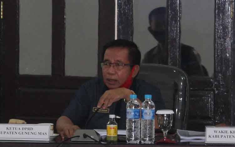 Ketua DPRD Gunung Mas Apresiasi Keberhasilan PPKM Mikro Jakatan Raya