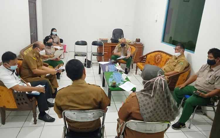 BPBD Damkar Lakukan Rapat Koordinasi Persiapan Pembelajaran Tatap Muka