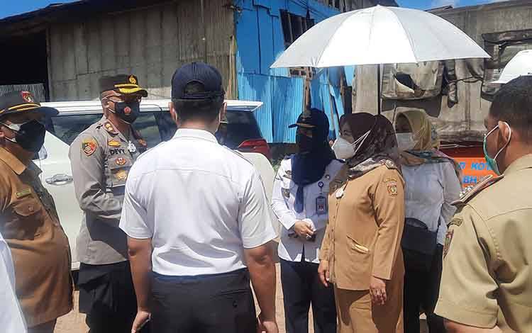 Polres Kobar Masih Selidiki Penyebab Tongkang Meledak