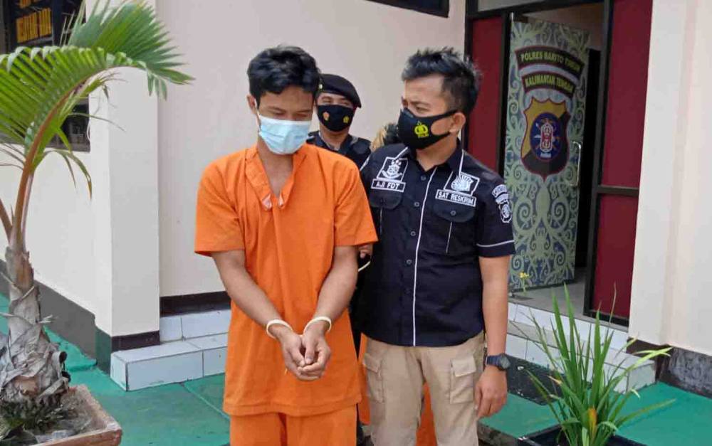Tersangka Pengancam Polisi ini Pernah Rusak Rumah Ibadah