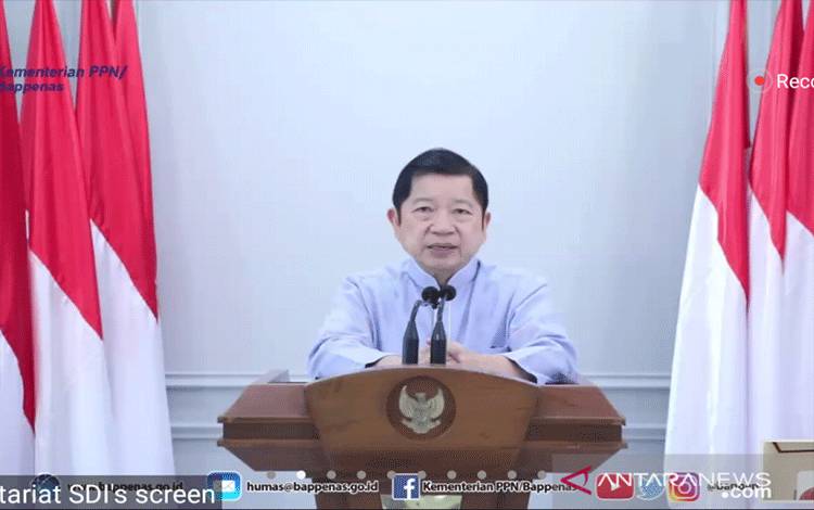 Menteri PPN Ugkap 4 Perkembangan Persiapan Satu Data Indonesia