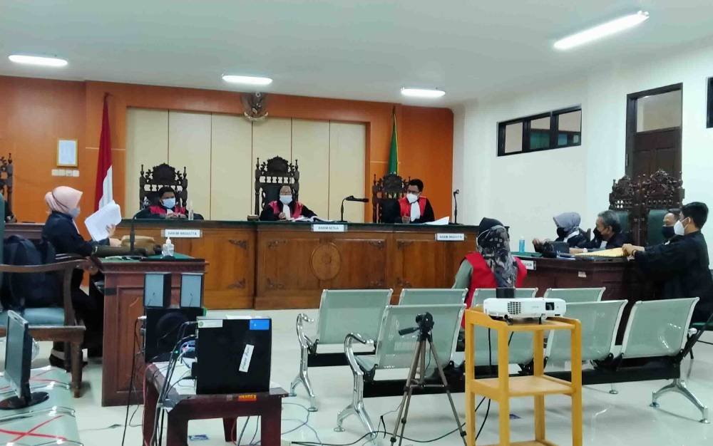 Sidang kasus sabu Rusmawarni alias Mawar
