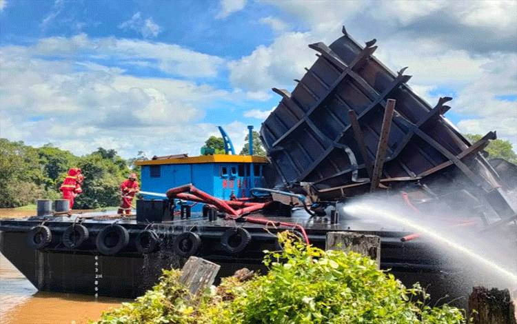 Peserta BPJAMSOSTEK dalam Kecelakaan Tongkang Meledak Segera Dapatkan Manfaat