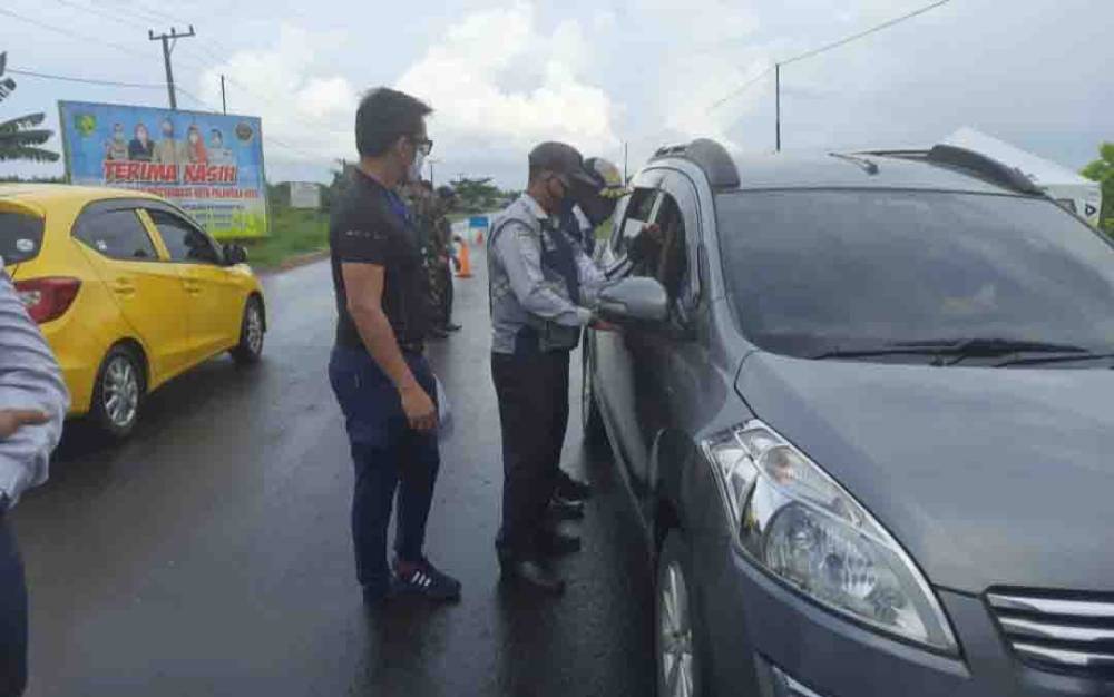 Masuk Palangka Raya Lewat Jalur Darat Wajib PCR atau Antigen, Kecuali Logistik