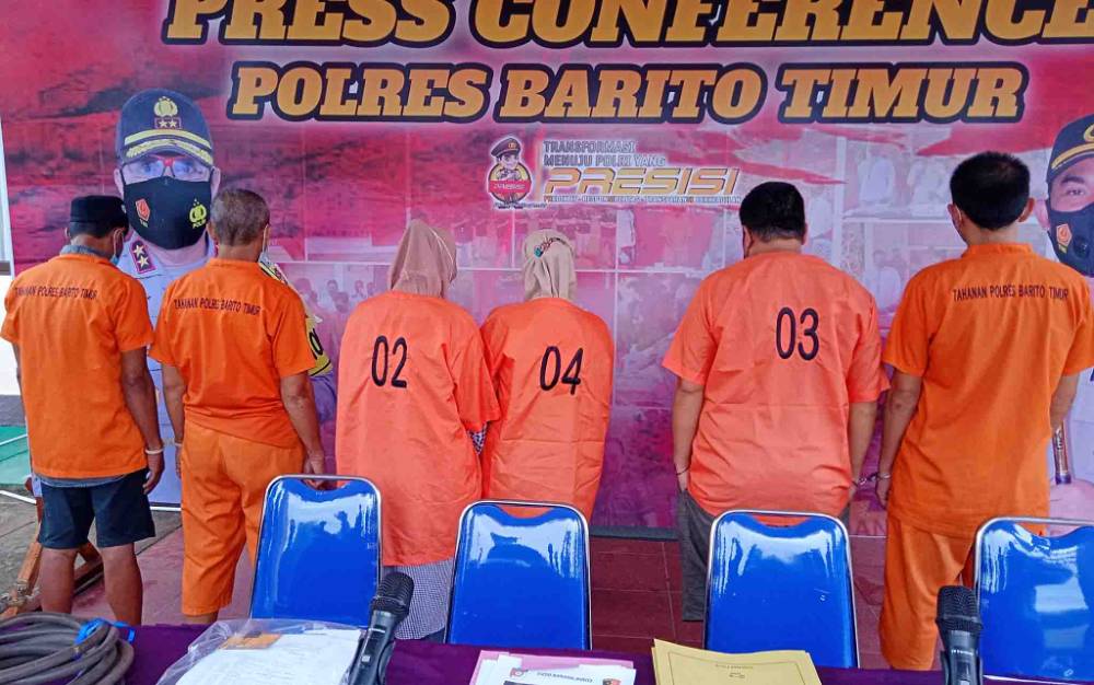 2 Wanita Asal Banjarmasin Jadi Otak Pencurian Alat Berat di Barito Timur