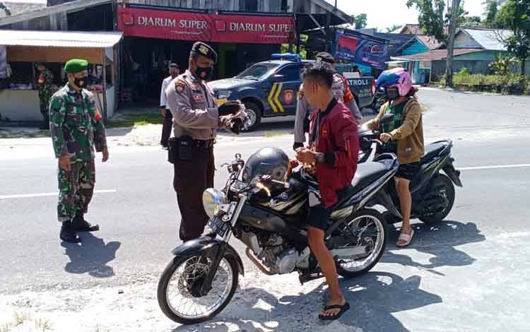 Warga Pangkalan Bun Jadi Sasaran Operasi Yustisi