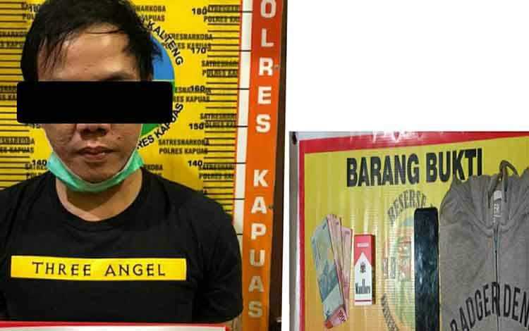 Hasil Pengembangan, Satresnarkoba Polres Kapuas Tangkap Seorang Pria karena Sabu