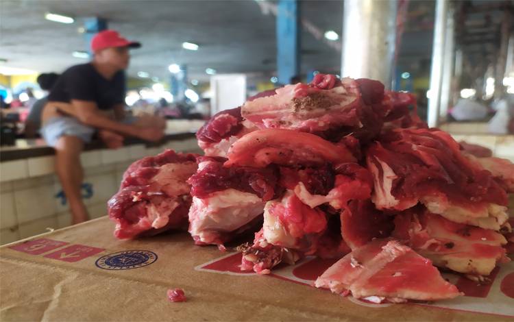 Harga Daging Sapi di Sampit Masih Normal