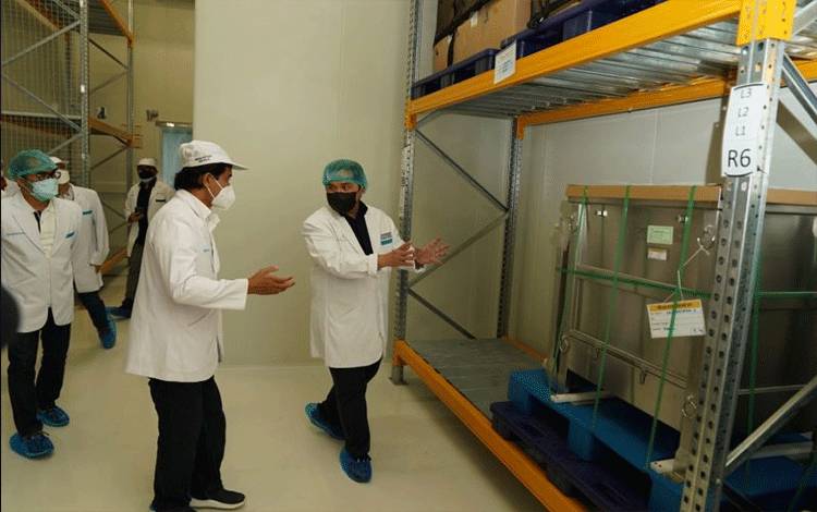 Erick Thohir Minta Bio Farma Tingkatkan Produksi Vaksin Covid-19