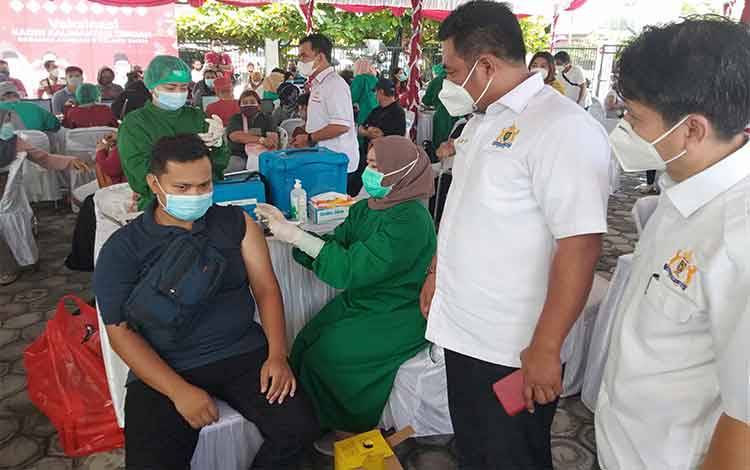Kadin Kalteng Bantu Pemerintah Vaksinasi Pelaku UMKM