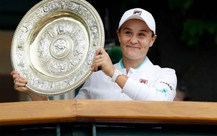 Reaksi Terhadap Juara Baru Wimbledon, Ash Barty