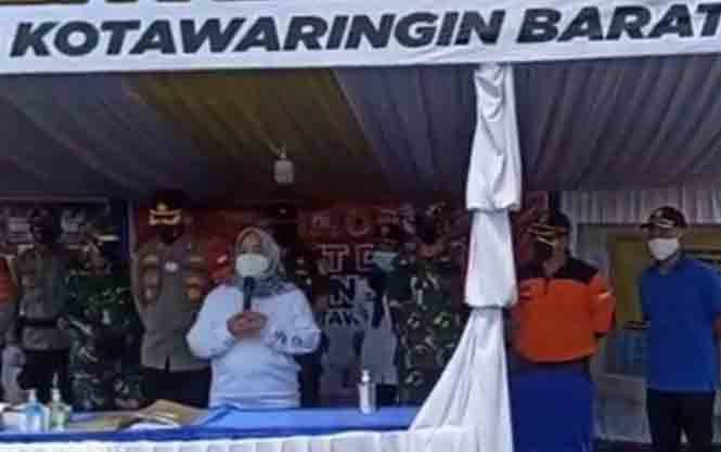 Kobar Masuk Kriteria Level 3 Penyebaran Covid-19, ini Pesan Bupati Nurhidayah