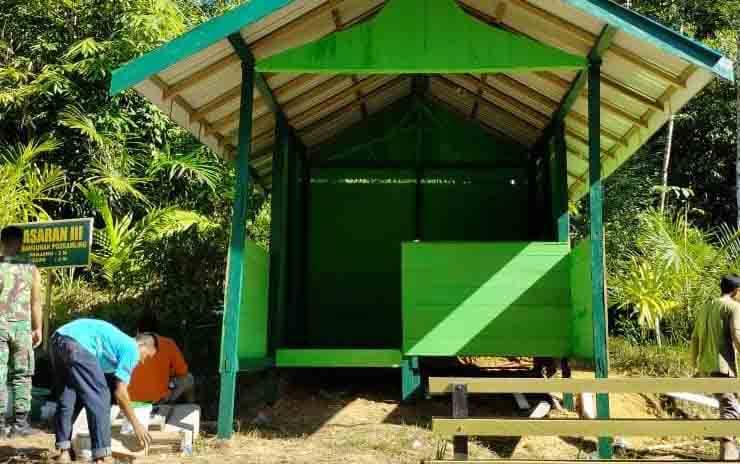 Program TMMD ke 111 Kodim Muara Teweh Hampir Rampung