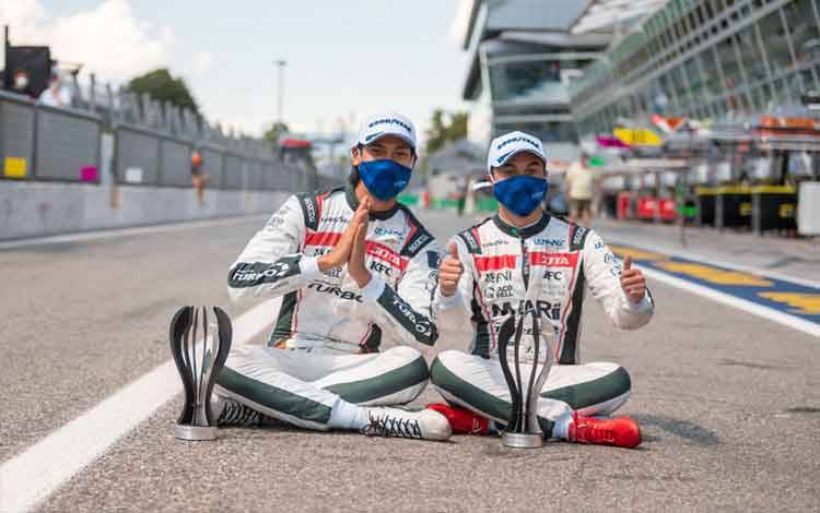 Sean Gelael Naik Podium di Balapan ELMS Italia
