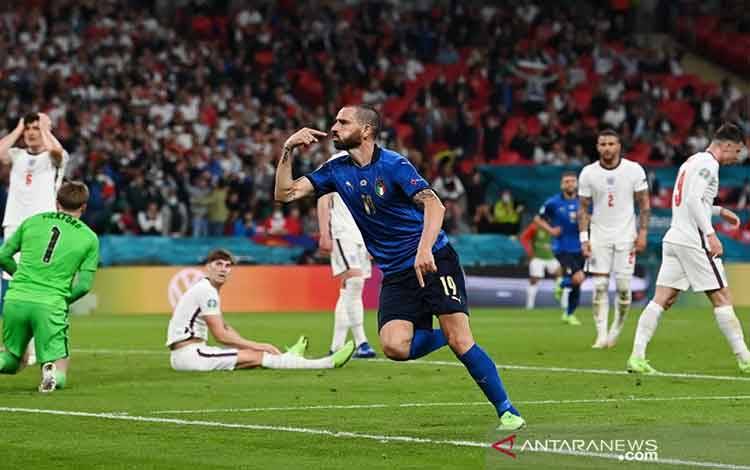 Jadi Pencetak Gol Tertua, Bonucci 'Star of the Match' Final Euro 2020