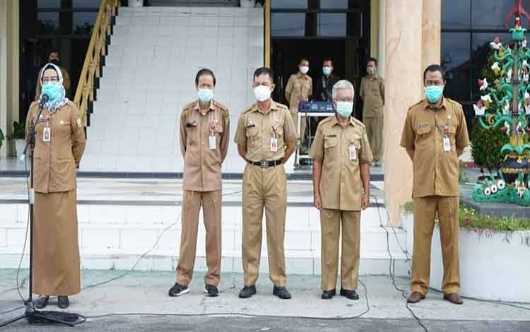 Sekda Palangka Raya Pastikan Kinerja ASN Maksimal Saat WFH
