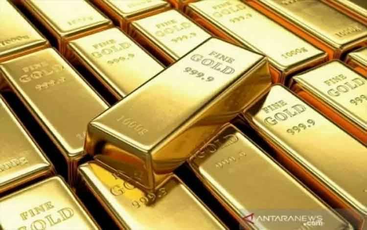 Harga Emas Naik Seiring Pelemahan Dolar AS