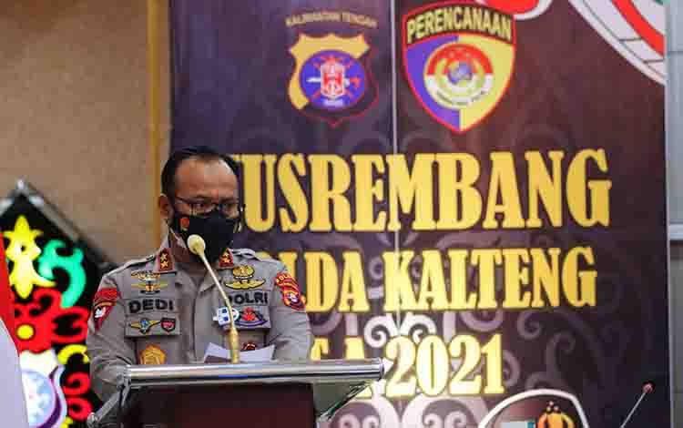 Kapolda Kalteng Buka Kegiatan Musrembang 2021
