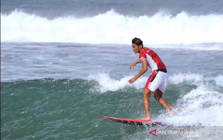 Peselancar Rio Waida Terus Lakukan Persiapan Jelang Olimpiade Tokyo