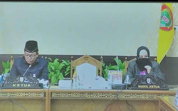 DPRD Kalteng Gelar Rapat Paripurna ke - 7 Masa Persidangan II