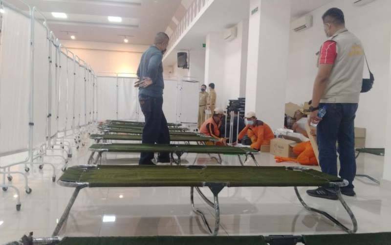 GOR Matraman Mulai Tampung Pasien Covid-19 pada Jumat