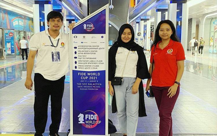 Pecatur Indonesia Tunjukkan Kualitas di Piala Dunia Catur 2021