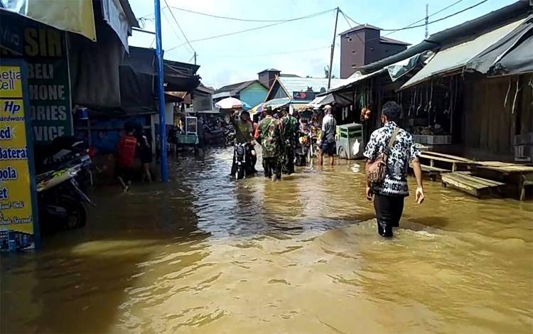 Puluhan Desa di Katingan Kebanjiran