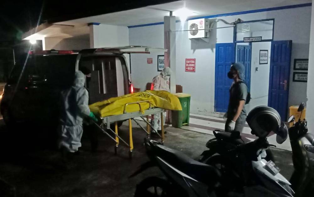 Pria Ditemukan Tak Bernyawa di Seberang SPBU Buntok