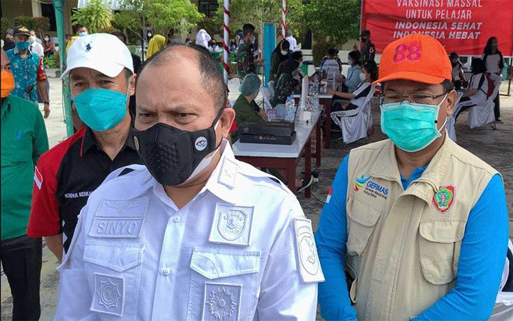 BIN Kawal Vaksinasi untuk Pelajar di Palangka Raya